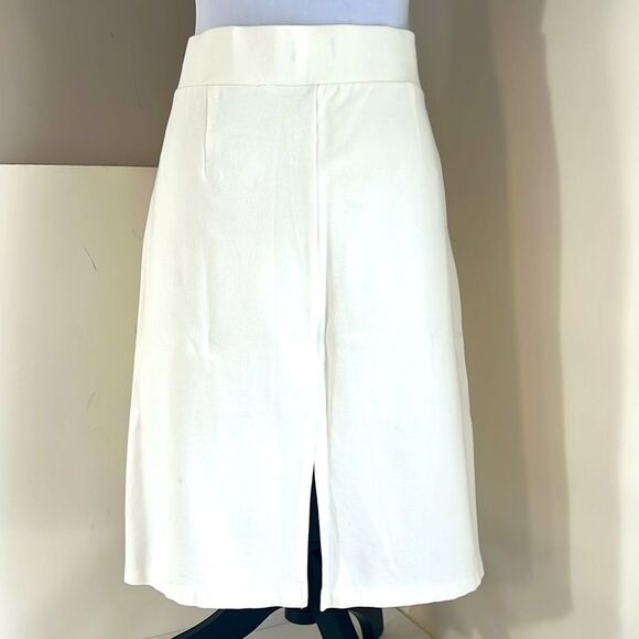 Messini Flawless NWOT White Buttercream Pencil Skirt Women’s L Spring 2024 - Picture 3 of 6